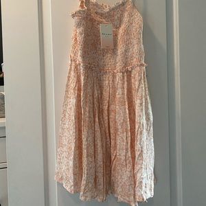 Kiwi + Punch Floral Smocked dress